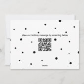 5 Foto Oh Was Für Ein Spaß Weihnachten QR Code (Rückseite)