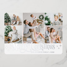 5 FOTO Sparkle Frohe Weihnachtssilber