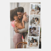 5-Foto-Stand Modernes Personalisiert Geschirrtuch (Vertikal)