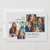 5 Foto Uni Aquamarin Grau Ankündigung (Vorderseite)