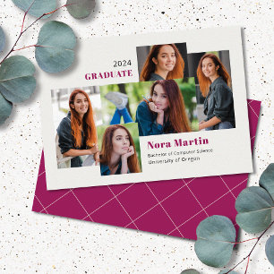 5 Foto Uni Magenta Creme Ankündigung