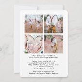 5 Foto Virtual Coups Brautparty per Mail Einladung (Rückseite)