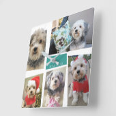 5 Foto von Leimfunky Mid Century Modern Angle Quadratische Wanduhr (Winkel)