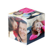 5 Foto Zimmerdekor Shelf Display Familienkindern H Würfel (Rückseite Schrägansicht)