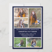 5 Fotocollage Abschluss Einladung (Vorderseite)