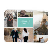 5 FotoCollage Magnet (Horizontal)