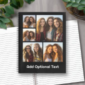 5 Fotocollage Optionaler Text — Farbe bearbeiten Notizblock