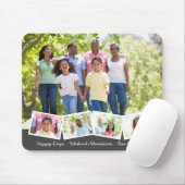 5 FotoCollage Zigzag Foto Strip und Benutzerdefini Mousepad (Mit Mouse)