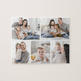 5 Fotos Galerie Collage Personalisiert Puzzle