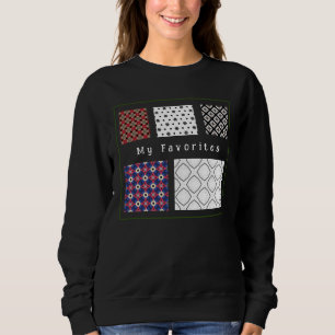 5-Fotovorlage: "Meine Favoriten" Verwenden Sie Ihr Sweatshirt