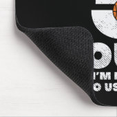 5 Fouls Basketball Spaß Baller Player Me Mousepad (Ecke)