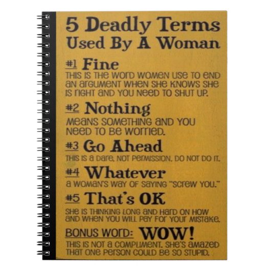 5 Fristen Notizblock (Vorderseite)