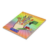 5 FÜNF FINGER-GEBETS-HILFE FLIESE (Seite)