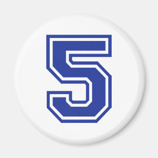 5 - Fünf Magnet