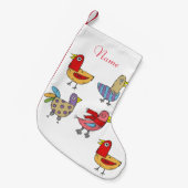 5 Funny Birds Thunder_Cove Kleiner Weihnachtsstrumpf (Vorderansicht (hängend))