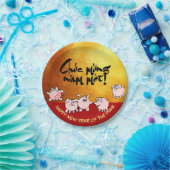 5 Funny Comic Vietnamese Pig Year 2019 Paper P Pappteller (Party)