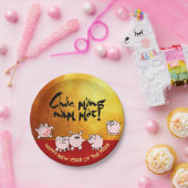 5 Funny Comic Vietnamese Pig Year 2019 Paper P Pappteller (Party)