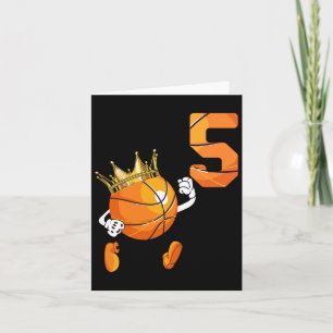 5. Geburtstag 5 Jahre alt Bysketbyll Lover Thema P Karte