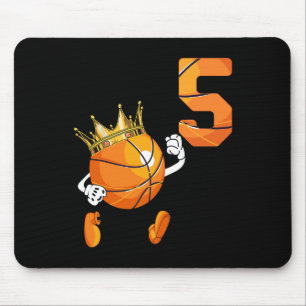 5. Geburtstag 5 Jahre alt Bysketbyll Lover Thema P Mousepad