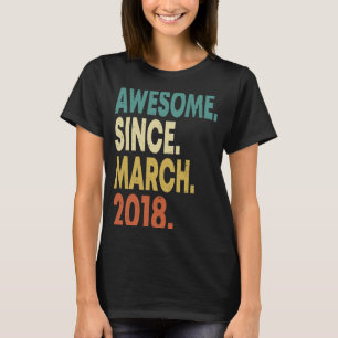 5. Geburtstag 5 Jahre Phantastisch seit März 2018 T-Shirt