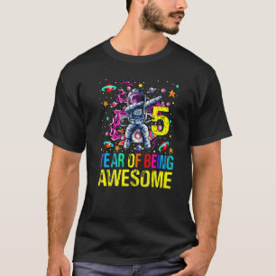 5. Geburtstag als Phantastischer Astronaut T-Shirt