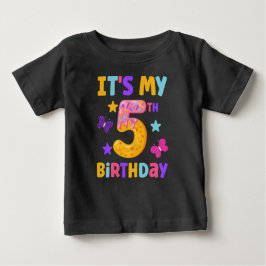 5. Geburtstag Baby T-shirt