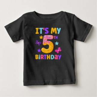 5. Geburtstag Baby T-shirt