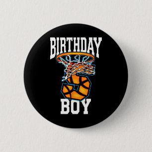 5. Geburtstag Basketball 5 Jahre Altes Kind Gesche Button