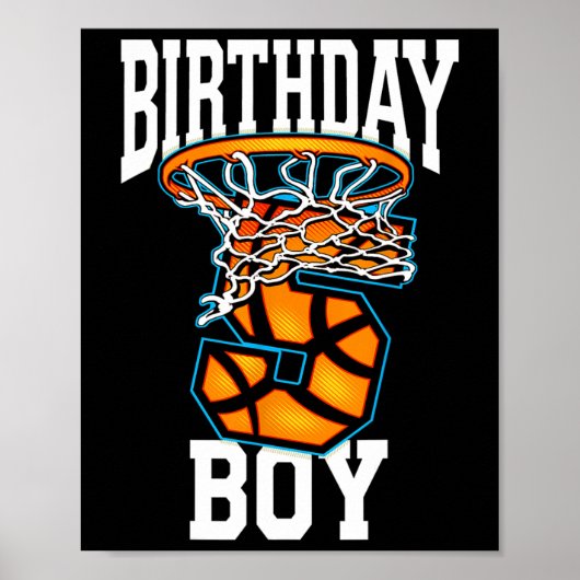 5. Geburtstag Basketball 5 Jahre Altes Kind Gesche Poster (Vorne)