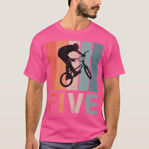 5. Geburtstag Bmx Fahrrad Jungs 5 Jahre alt T-Shirt
