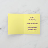 5. Geburtstag des Mädchens Dankeskarte (Innenseite)