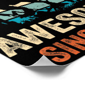 5. Geburtstag Dinosaurier 5 Jahre Junge Kinder Pha Poster (Ecke)