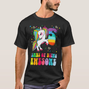 5. Geburtstag Einhorn Fidget Pop Es Geburtstagskin T-Shirt