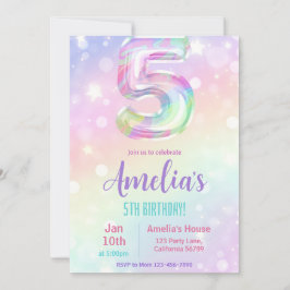 5. Geburtstag Einladung Mädchen 5. Geburtstagsfeie