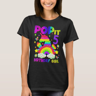 5. Geburtstag Fidget Toy Pop Es Geburtstagskind 5 T-Shirt