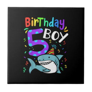 5. Geburtstag Fünf Jahre alt, Haigeschenke Fliese