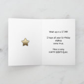 5. Geburtstag für einen Superstar Karte (Innenseite)