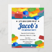 5. Geburtstag Gebäude Blocks Fun Boy (Vorne/Hinten)