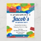 5. Geburtstag Gebäude Blocks Fun Boy (Vorderseite)