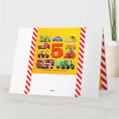 5. Geburtstag Karte (Rückseite)