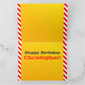 5. Geburtstag Karte (Innenseite)