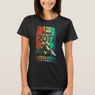 5 Geburtstag Phantastisch Seit 2017 Vintag T-Shirt