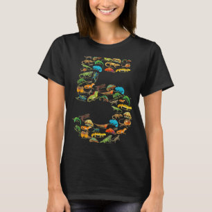 5. Geburtstag Reptilien Eidechsen 5 Jahre alter Ge T-Shirt