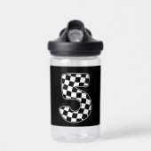 5. Geburtstag Schecknummer 5 Trinkflasche (Vorne)