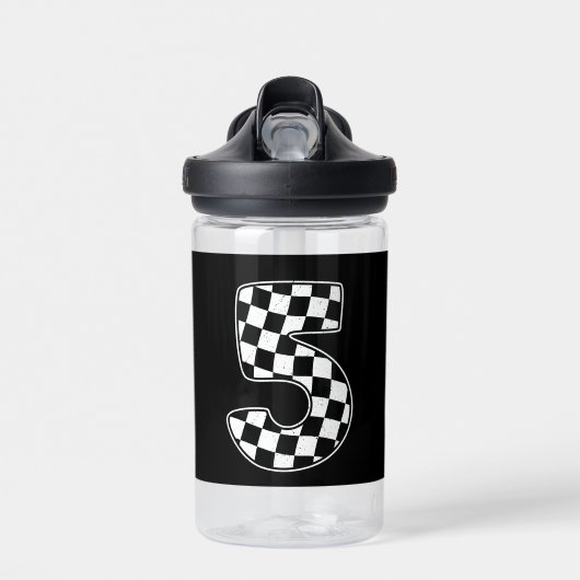 5. Geburtstag Schecknummer 5 Trinkflasche (Vorne)