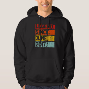 5. Geburtstag seit Juni 2017 5 Jahre alt Hoodie