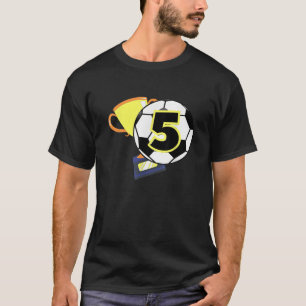 5. Geburtstag Sport-Fußball für Geschenk 5 Jahre a T-Shirt