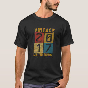 5. Geburtstag Vintag 2017 Geboren 2017 5 Jahre alt T-Shirt