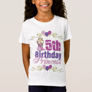 5. Geburtstags-Prinzessin T-Shirt