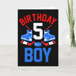 5. Geburtstags-Shirt für Mädchen Jungen 5 Jahre al Karte